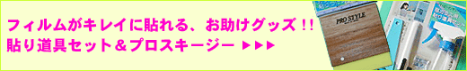 貼り道具セット＆プロスキージー